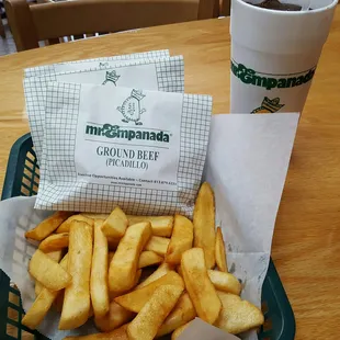Ground beef (picadillo) and Italian sausage empanadas