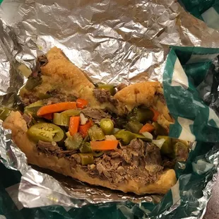 Italian Beef Sandwich