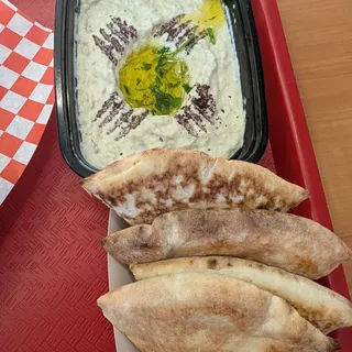 Baba Ghanoush with Pita Bread