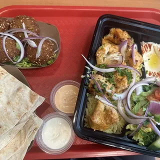 Chicken Kabob Platter