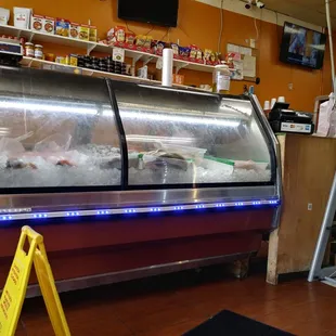 interior, sushi and sashimi