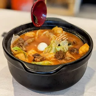 a bowl of soup