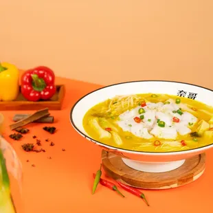 酸辣金汤鱼