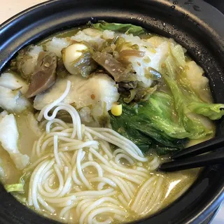 N3 Chinese sauerkraut noodle soup