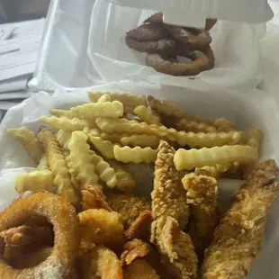 Chicken &amp; shrimp