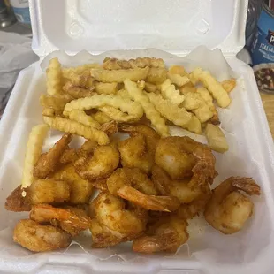 15 piece Shrimp dinner