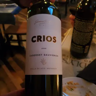 Another nice bottle of wine.
