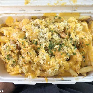 Lemon Garlic Crab and Shrimp