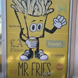 Love the Mr Fries Man  @ 1040 Flamingo Road. Las Vegas, NV.