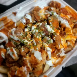 Buffalo Chicken fries