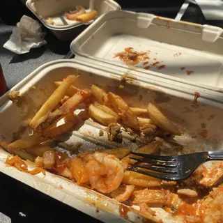 Hello Shrimp & Chicken Burrito