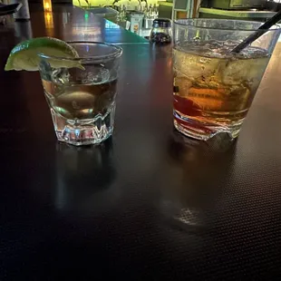 My friend shot was pretty hefty