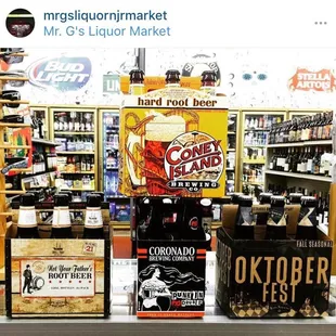 Follow Mr. Gs liquor n market on Instagram!!