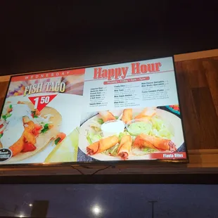 Happy Hour deals
