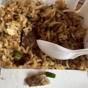 303. BBQ Pork Fried Rice