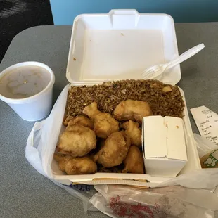 Sweet and sour chicken