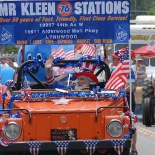 Join us at the Bothell July 4th parade on Thursday!!