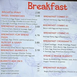 Mr. Growler&apos;s Cafe new Breakfast menu