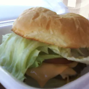 Grilled Cheese Burger