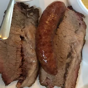 Brisket with a little too much fat.