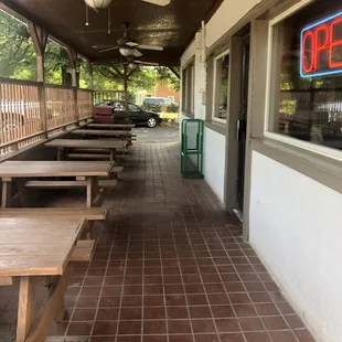 Outdoor sitting