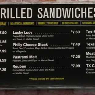 Old menus gone, here are the new ones