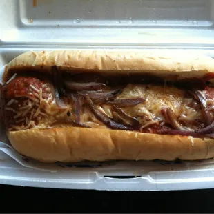 Mr G 's Hot Italian Hoagie