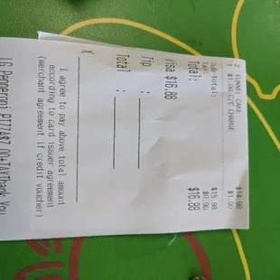 Funnel cakes are $7+ . If you use a credit card , that's an extra $1 charge