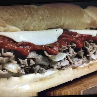 Had slice ribeyepizza cheesesteaks