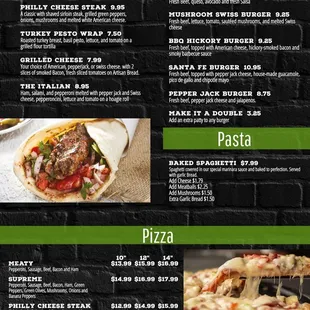New Menu