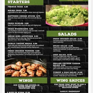 New  Menu