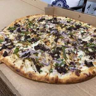 Korean BBQ Pizza