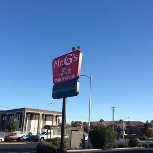 Sign on corner of Desert Inn and Sandhill