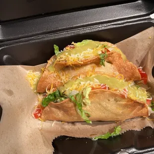 Crispy Papas Tacos