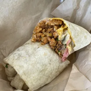 Al Pastor Burrito