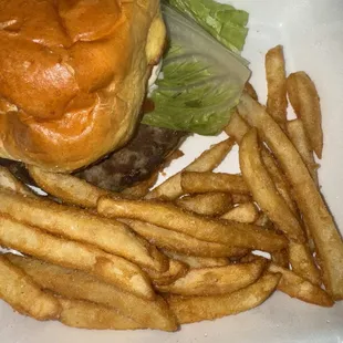 1/4 lb. Lamb Burger Combo and its GOOD
