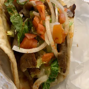 Traditional Gyro  Gyro Sauce