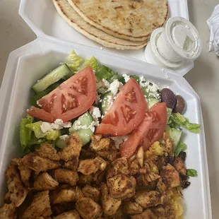 Chicken gyro plate. So good!