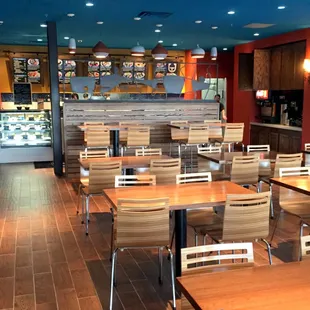 Counter and Dining Area