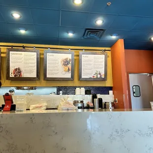 Waiting to pick up my to go order