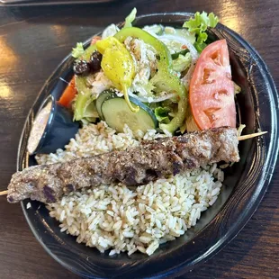 Souvlaki Dinner