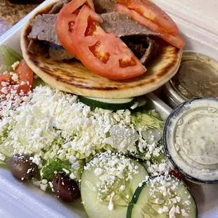 Gyro Side Greek salad