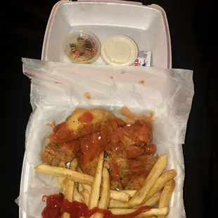 64. Fried Chicken Wings with Lemon Pepper