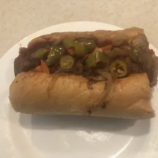 Italian Sausage Sandwich