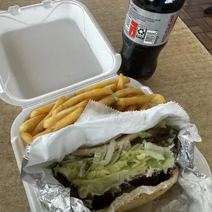 A delicious warm meal for under $10! That includes the tax and drink!