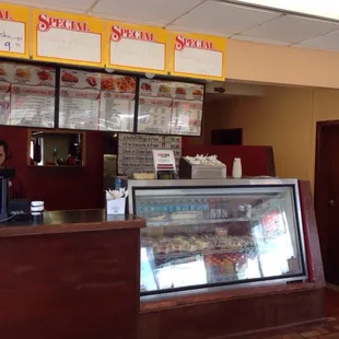 a man behind the counter