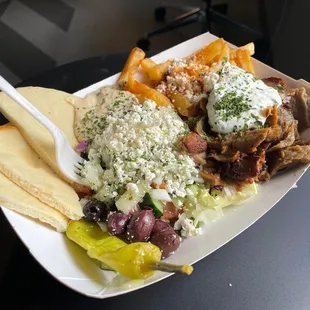 Gyro (Lamb/Beef) plate