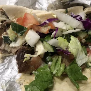 Lamb/beef gyro