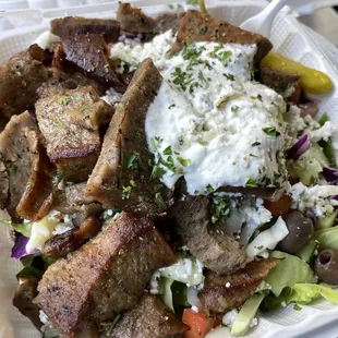 Gyro salad