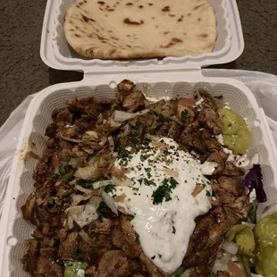 Chicken Shawarma Salad